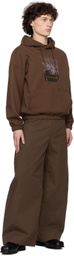 pet-tree-kor Brown Erosion Trousers
