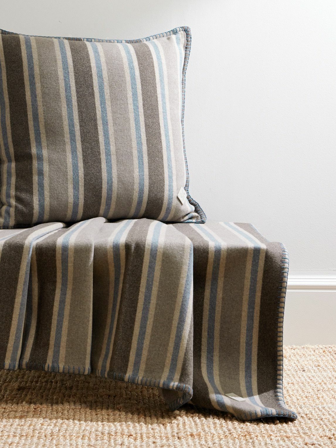 Loro Piana - Melbourne Striped Cashmere Blanket