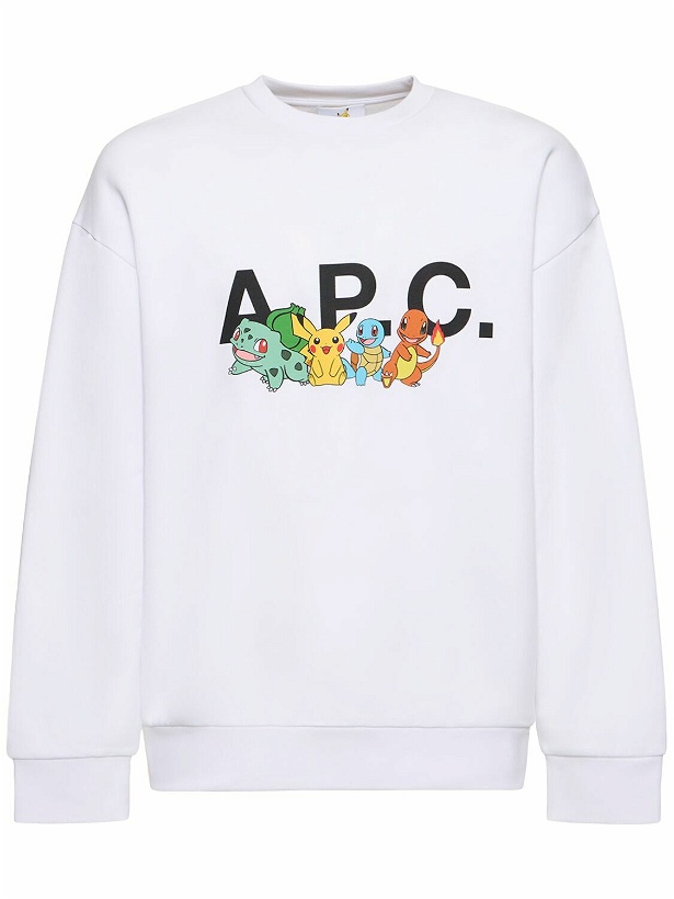 Photo: A.P.C. - A.p.c. X Pokémon Cotton Sweatshirt