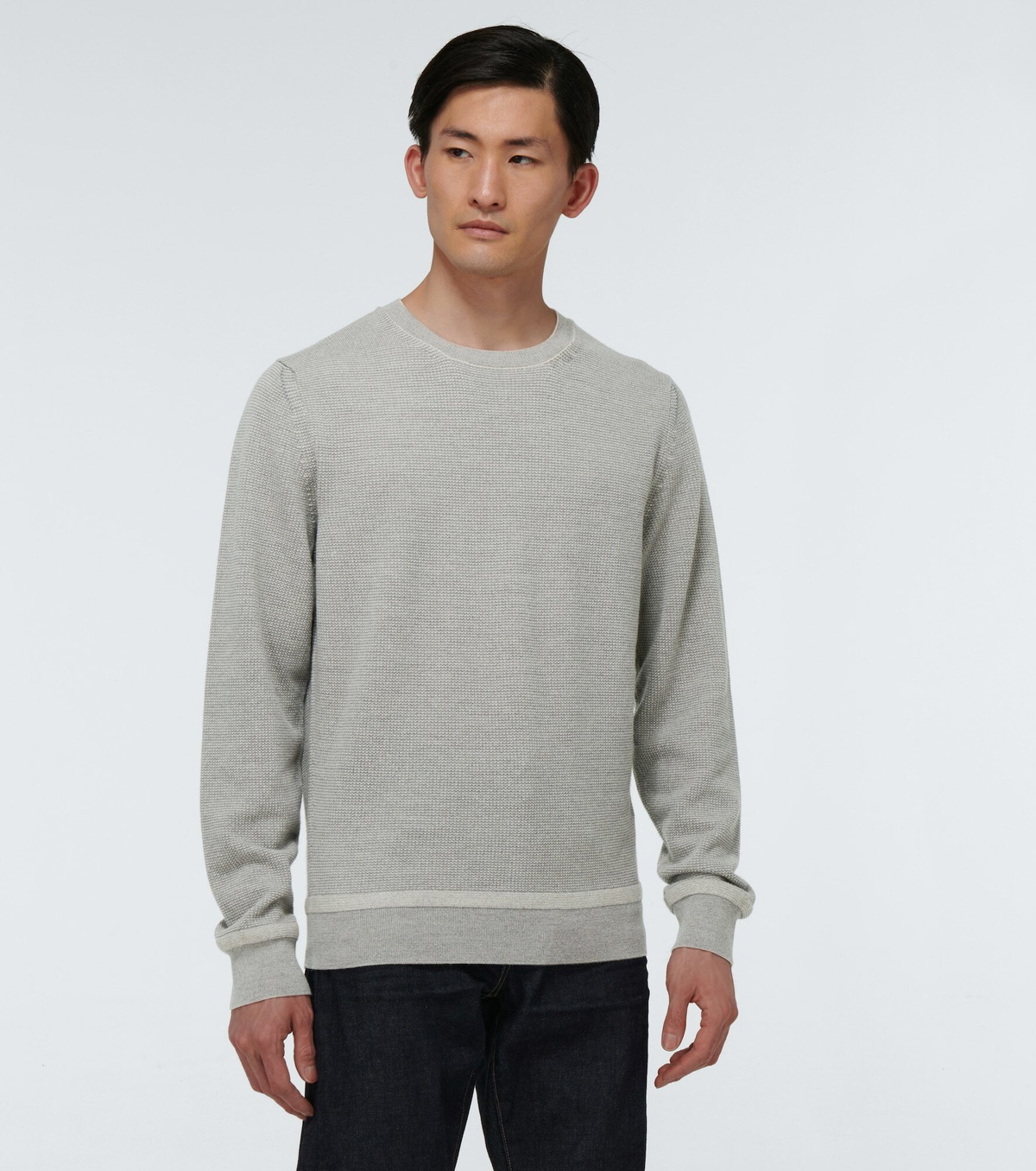 Tom Ford - Cashmere and wool crewneck sweater TOM FORD