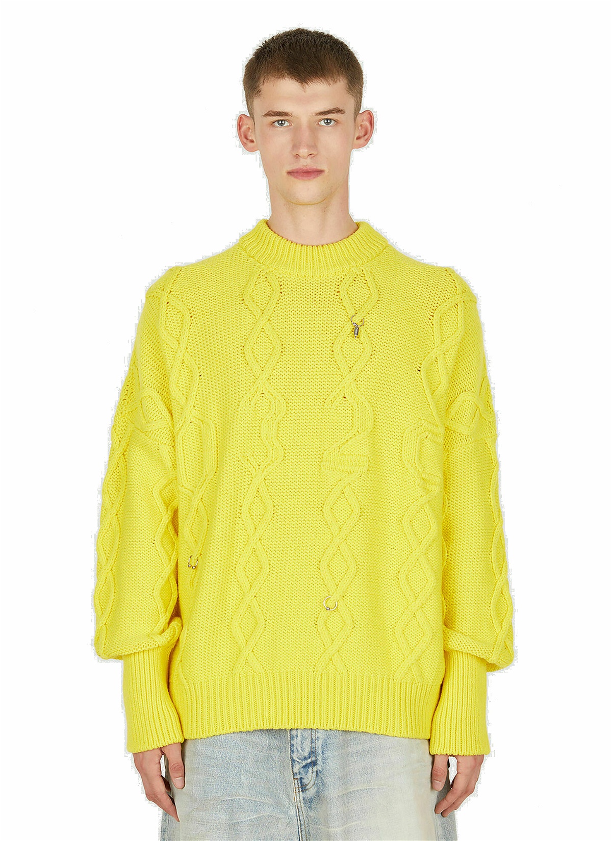 Photo: The Highland Sweater in Yellow
