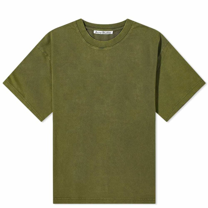 Photo: Acne Studios Men's Extorr Vintage T-Shirt in Moss Green