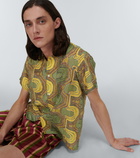 Bode - Disco Tinsel embroidered shirt