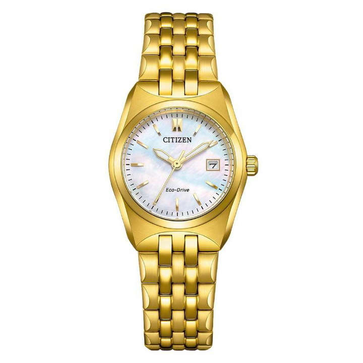 Photo: Citizen Corso White Mother of Pearl Dial Ladies Watch EW2293-56D