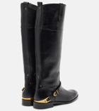 Golden Goose Charlie leather knee-high boots