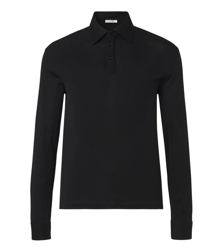 Photo: The Row Reyes cotton polo shirt