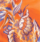 Etro - Printed Cotton Shirt - Orange