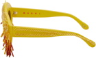 Marni Yellow RETROSUPERFUTURE Edition Ik Kil Cenote Sunglasses