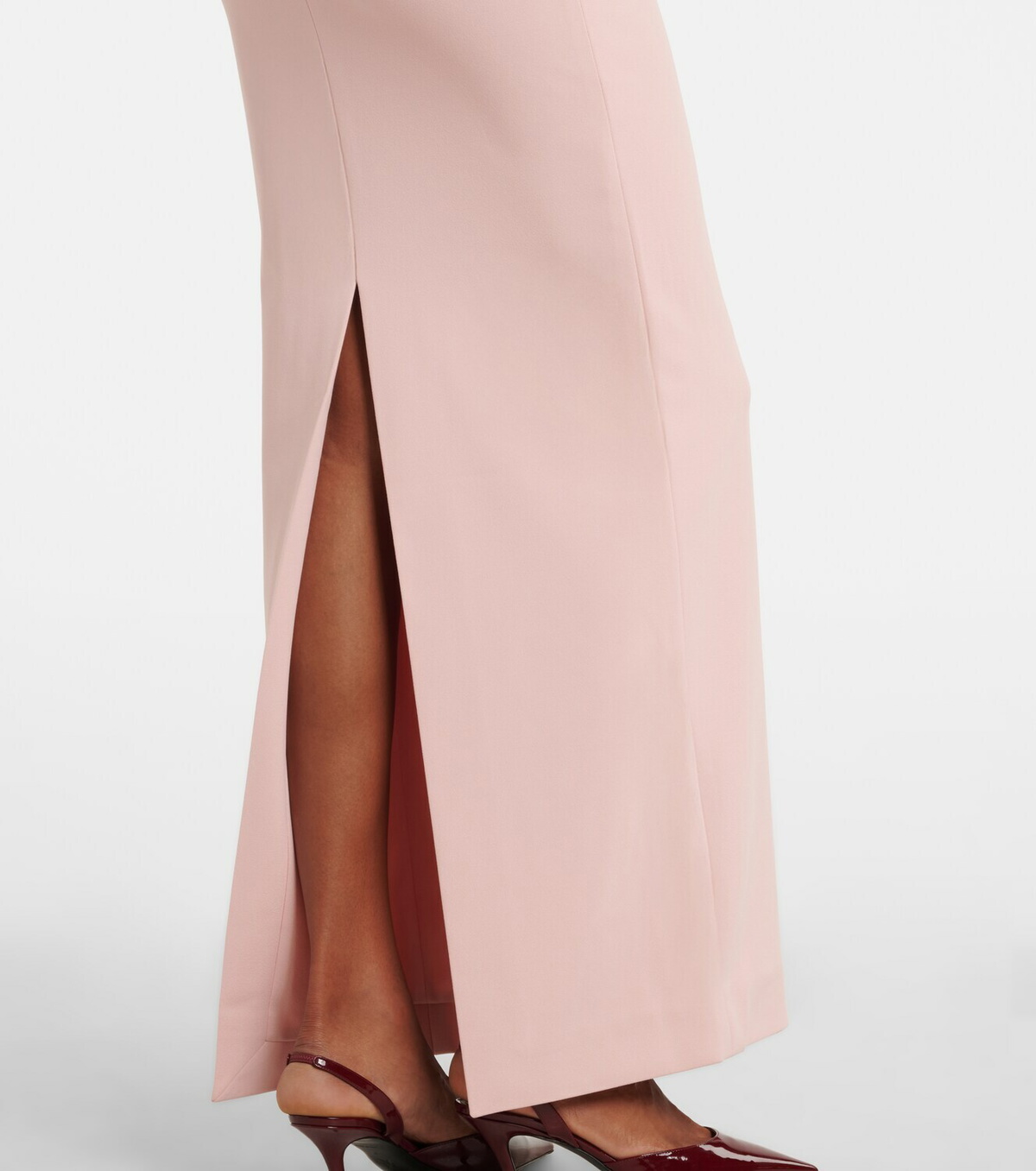 Solace London Sabina off-shoulder gown