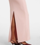 Solace London Sabina off-shoulder gown