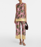 Alémais Faye floral cropped pants