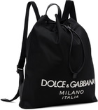 Dolce&Gabbana Black Nylon Backpack
