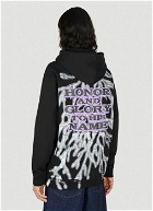 Saintwoods - Lightning Hooded Sweatshirt in Black
