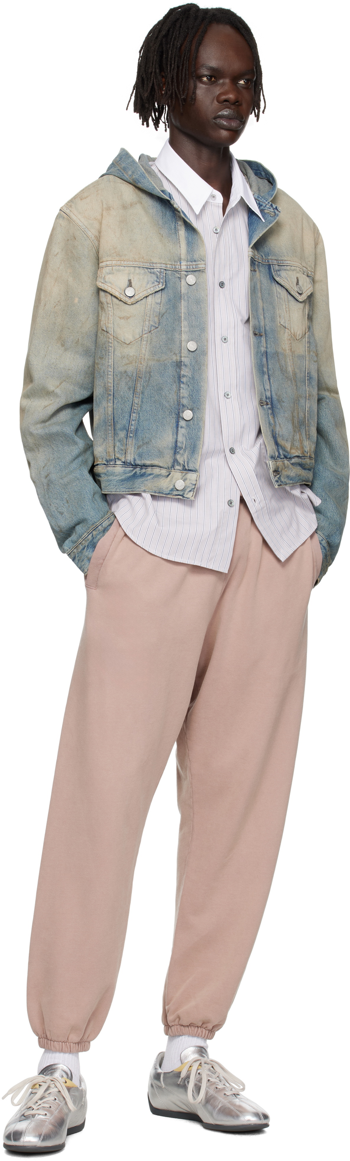 Acne Studios Pink Cotton Sweatpants