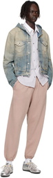 Acne Studios Pink Cotton Sweatpants