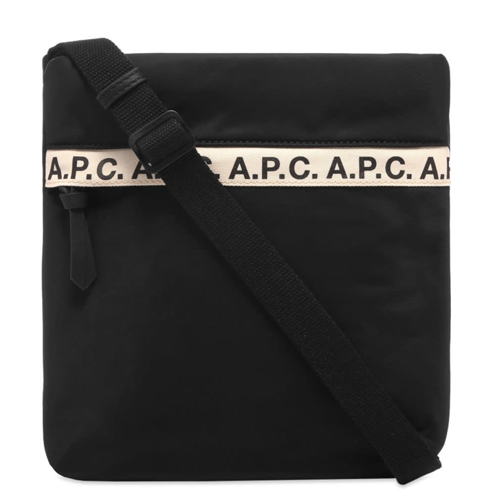 Photo: A.P.C. Tape Logo Sacoche Bag