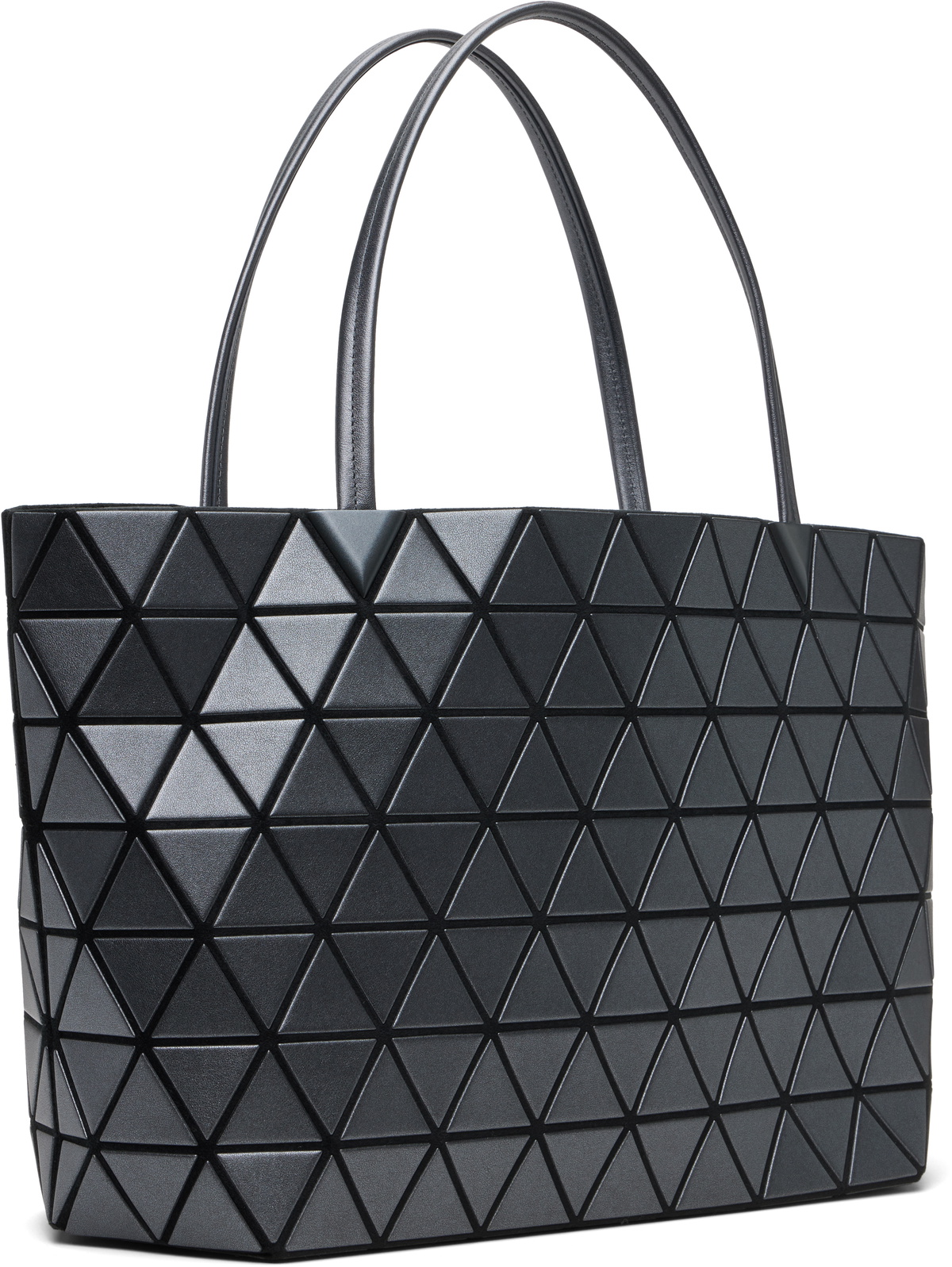BAO BAO ISSEY MIYAKE Gray Bateau Tote