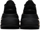 Balmain Black B-Bold Leather & Suede Sneakers