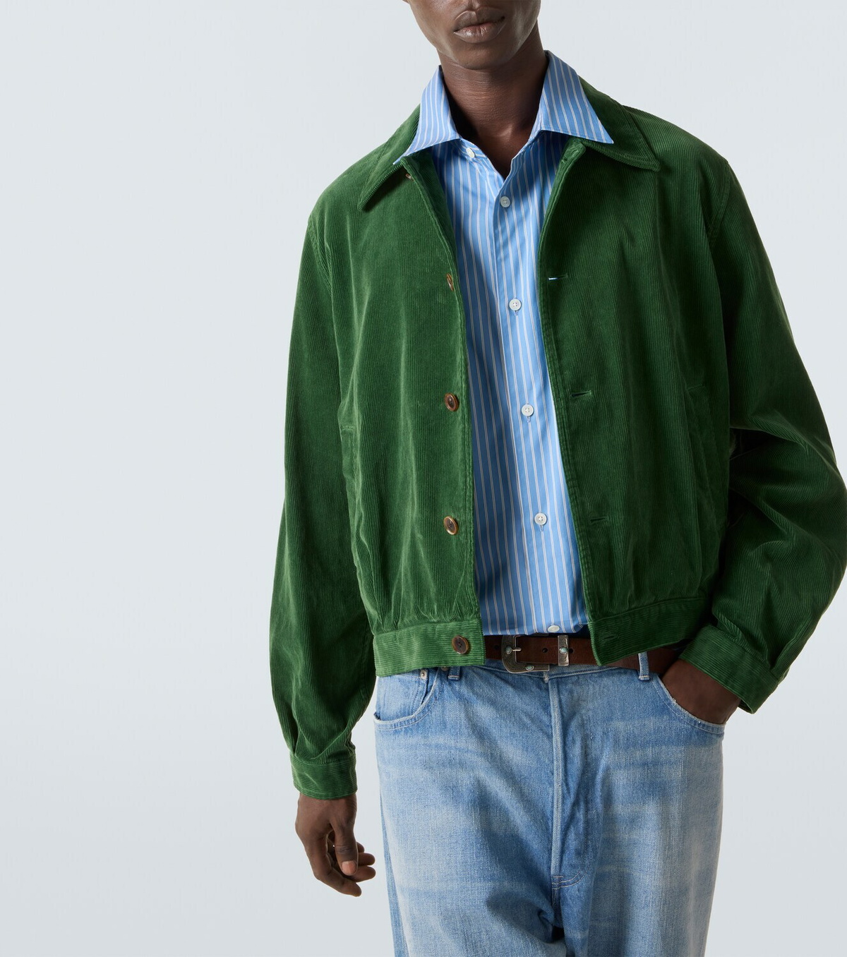 Auralee Cotton corduroy blouson jacket Auralee