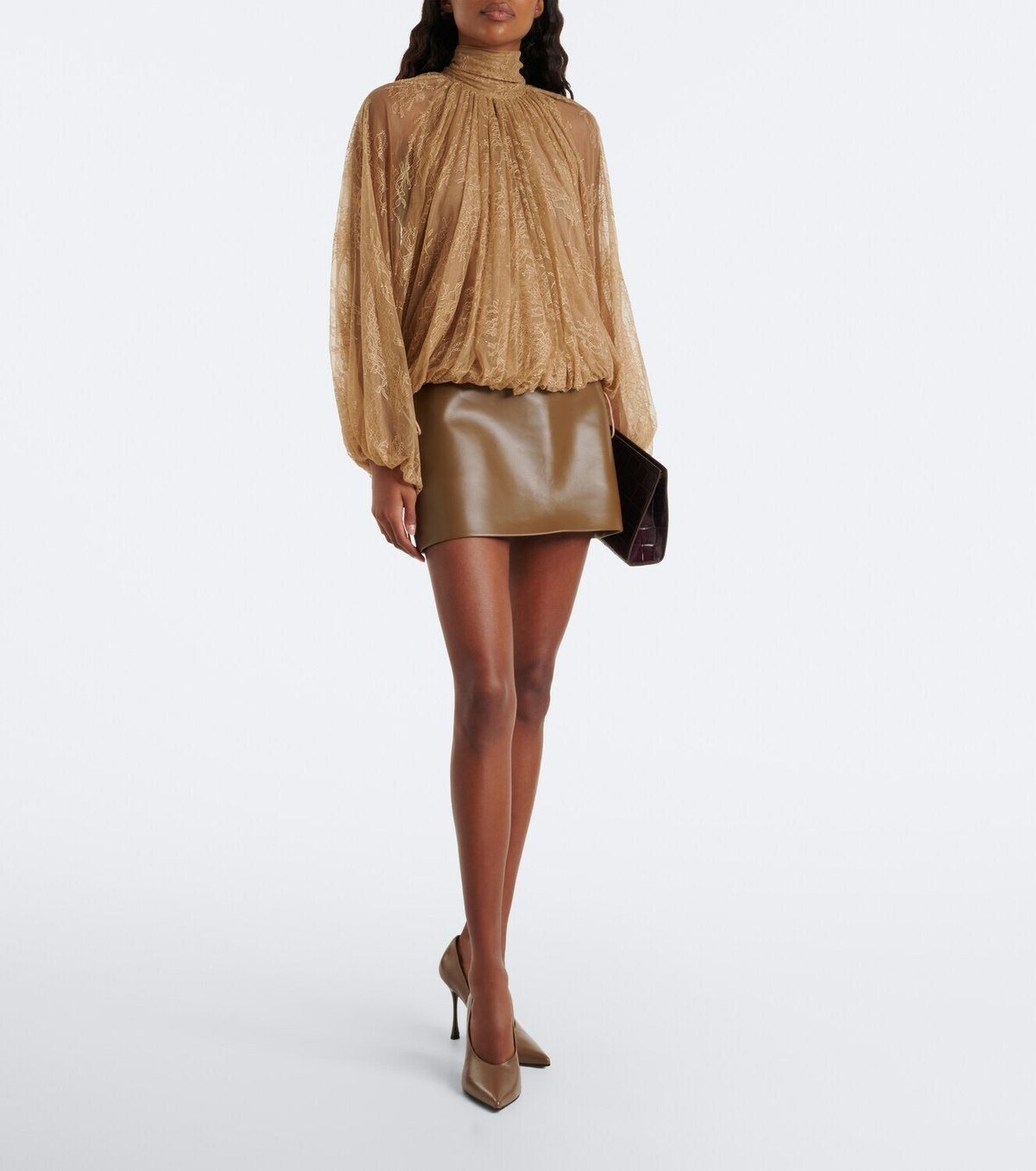 De La Vali Elunara lace blouse