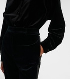 Max Mara Cotton velvet bodysuit