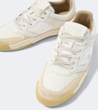 Christian Louboutin Bsktball 1 Retro suede and leather sneakers