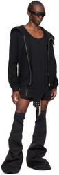Rick Owens Black Champion Edition Mountain Hoodie