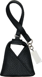 MM6 Maison Margiela Black 'Triangle Tote' Bag Charm