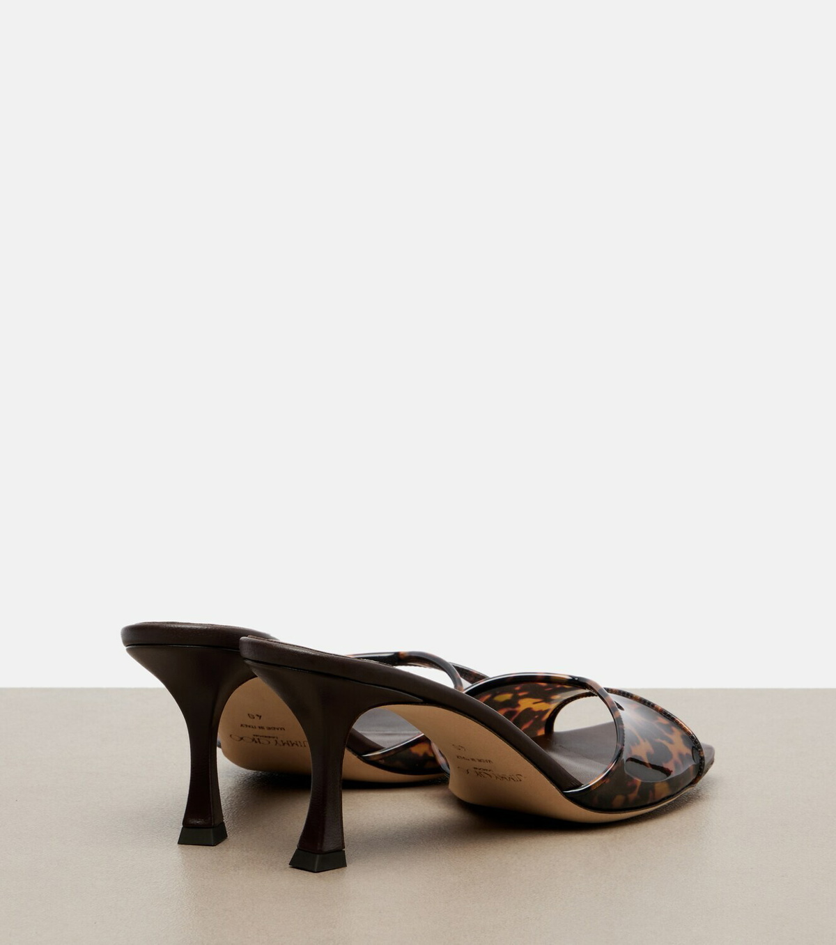 Jimmy Choo Skye leopard-print TPU mules