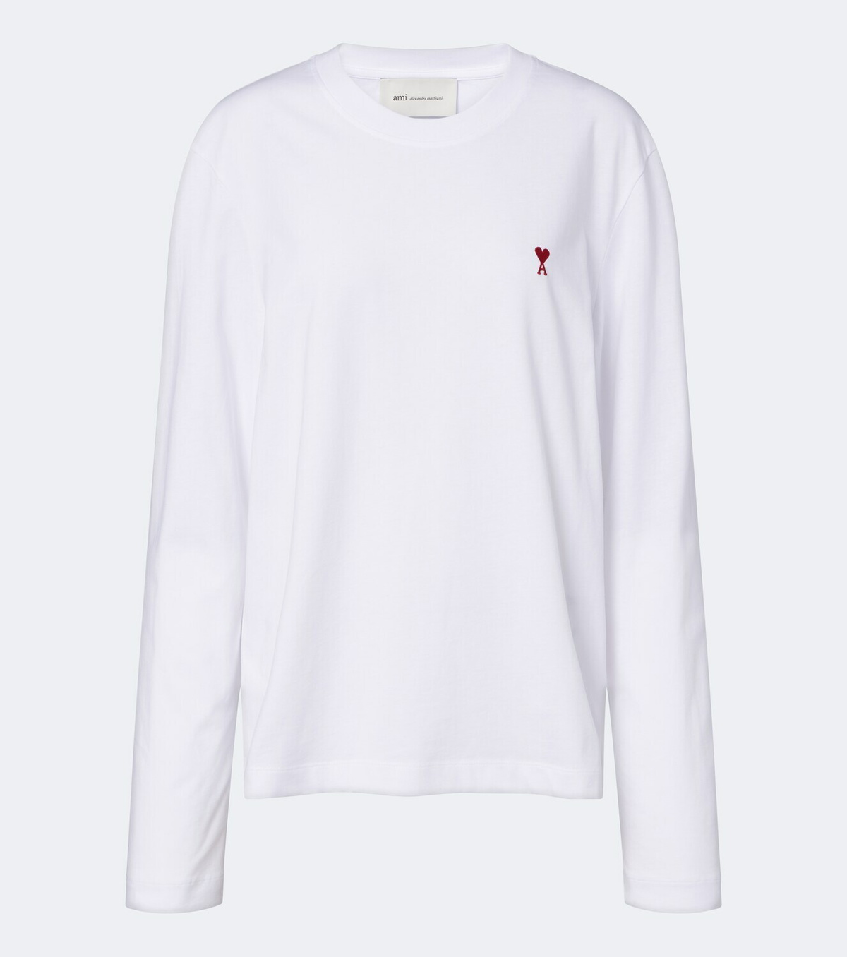 Ami Paris Ami De Cœur cotton jersey T-shir