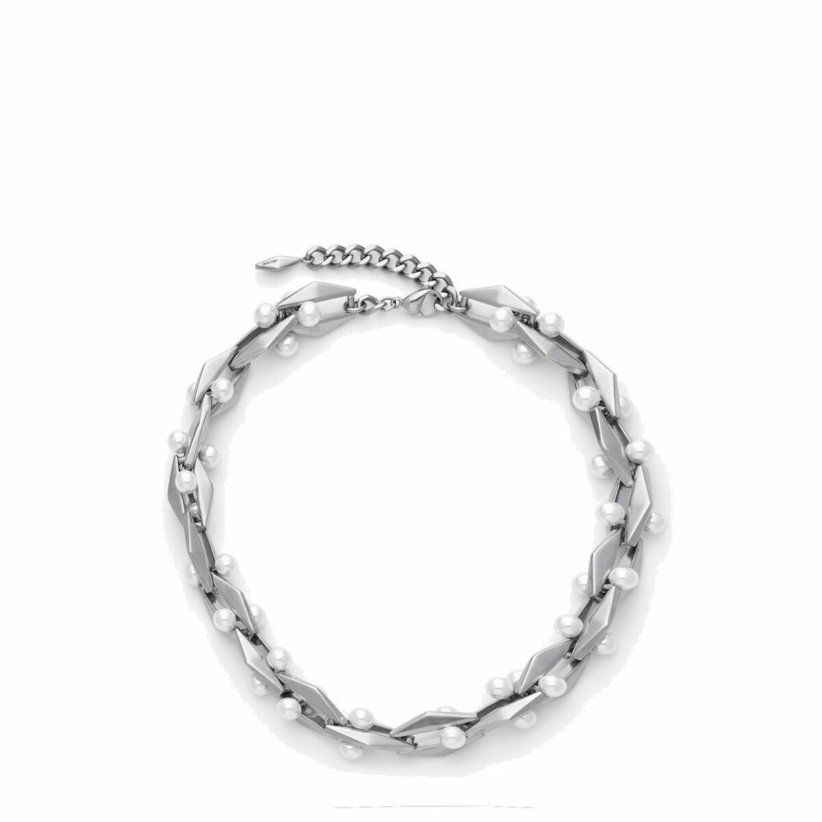 JIMMY CHOO 関税込み Crystal-embellished logo necklace Jimmy Choo - Crystal-embellished logo necklace Jimmy Choo