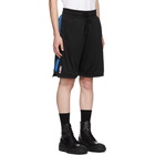 Marcelo Burlon County of Milan Black NBA Band Shorts