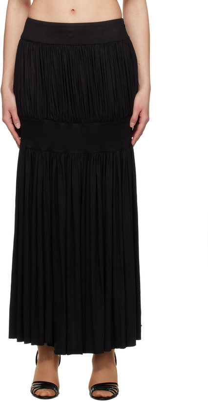 Photo: Nicklas Skovgaard Black Metha Maxi Skirt