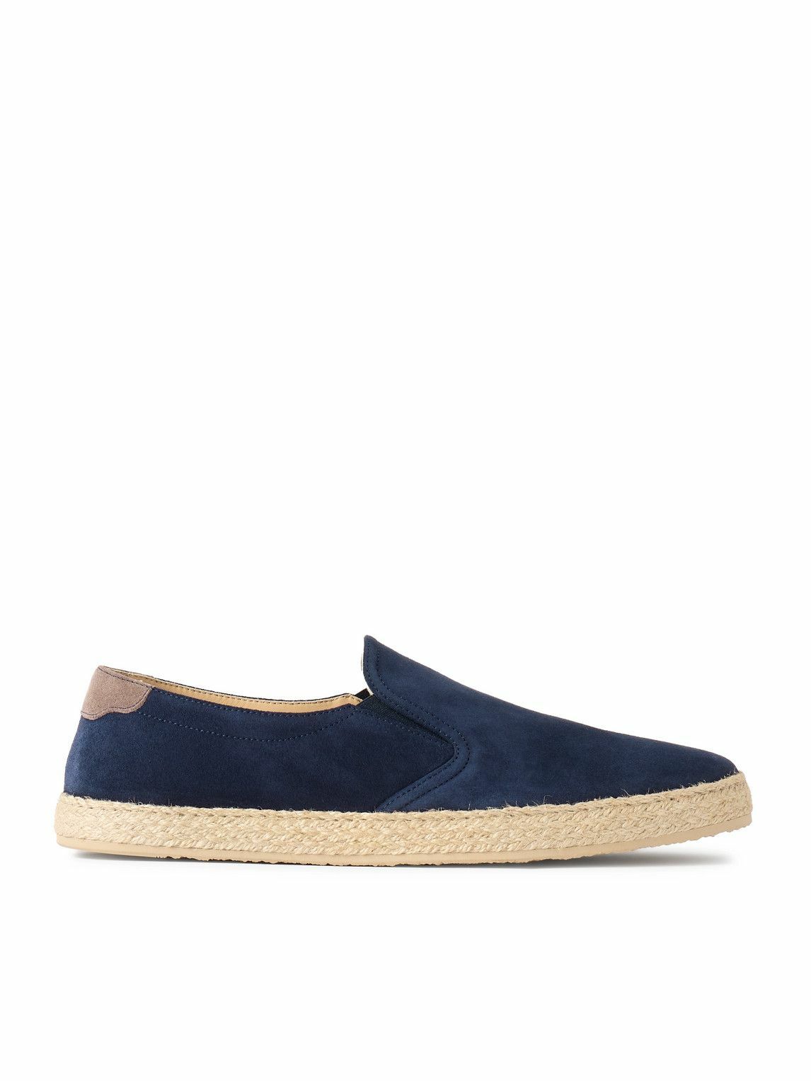 Brunello Cucinelli - Suede Espadrilles - Blue