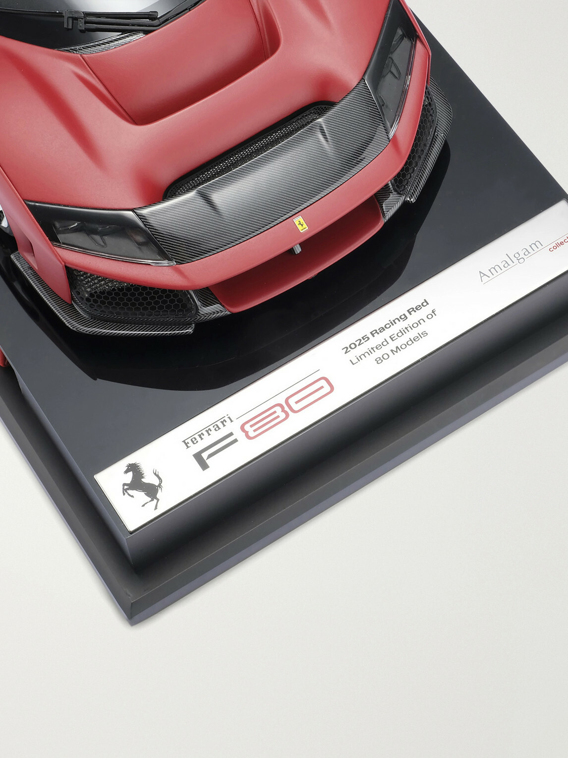 Amalgam Collection - Ferrari F80 Racing Red (2025) 1:18 Model Car - Red
