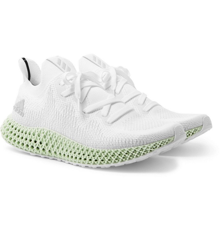 Photo: adidas Originals - Alphaedge 4D Primeknit Sneakers - White