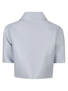 LOEWE - Cropped Leather Shirt