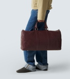 Bottega Veneta Intrecciato leather duffel bag