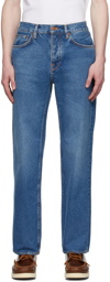 Nudie Jeans Blue Tuff Tony Jeans