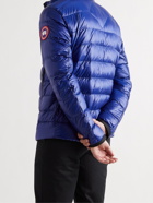 CANADA GOOSE - Crofton Slim-Fit Quilted Recycled Nylon-Ripstop Down Jacket - Blue - S