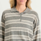 Nothing Written Women's Kevin Stripe Pullover in Gray