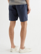 Orlebar Brown - Castner Cotton-Blend Shell Drawstring Shorts - Blue