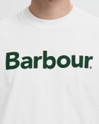 Barbour OS Pensford Tee White Mens Shortsleefe