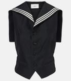 Coperni Striped vest