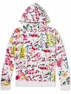 KENZO - Printed Cotton-Jersey Hoodie - Multi