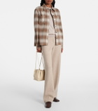 Loro Piana Robin cashmere-blend straight pants