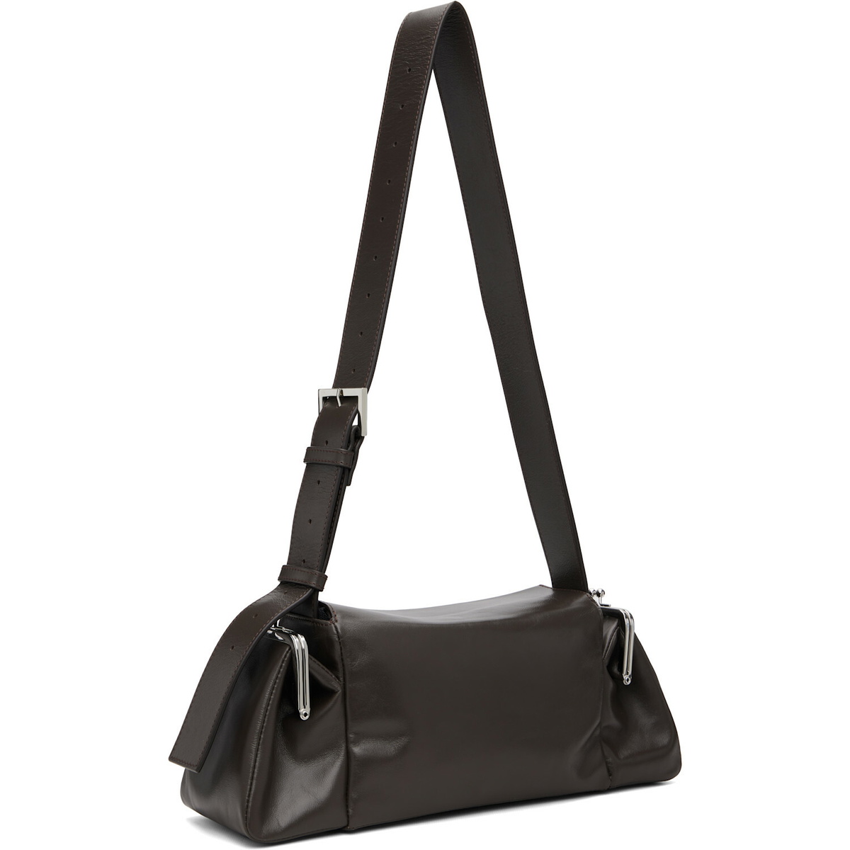 FIDAN NOVRUZOVA Brown Lala Leather Bag