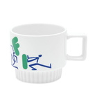 Lo-Fi Men's Performing Arts Ceramic Mug in White