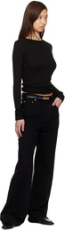 Citizens of Humanity Black Bina Crewneck T-shirt
