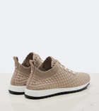 Jimmy Choo Veles faux pearls embellished sneakers